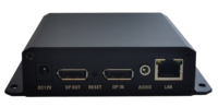 Codificador de vídeo IPTV de transmisión en vivo, codificador H.265 compatible con resolución de 1080P, entrada de Audio IP, Protocolo RTMP