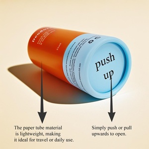YURHERSU corps déodorant baume déodorant solide longue durée hydratant parfum bâton papier Tube emballage conteneur - Product Image 6