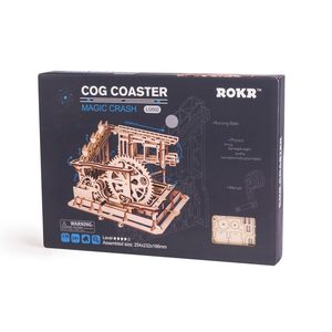 <span class=keywords><strong>Robotime</strong></span> <span class=keywords><strong>Rokr</strong></span>, Almacén en EE. UU., LG502, Juguete de Construcción Mecánico de Canicas, Rompecabezas 3D de Madera para Adultos - Product Image 1