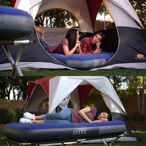 <strong>Single</strong> Double Extra Large <strong>Foldable</strong> Inflatable Air <strong>Mattress</strong> for Household Floor Sleeping Outdoor Camping Inflatable Bed - Product Image 3
