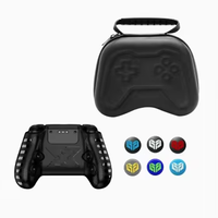 Nouveaux accessoires : Housse de protection en TPU pour manette Steam, sac de rangement pour manette Steam, coque de protection, ensemble de capuchons de joystick