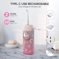 Hydropulseur sans fil pour enfants, appareil dentaire facile à nettoyer, irrigateur oral pour enfants