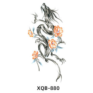 Tatuajes Temporales Decorativos Impermeables de 8.27in*4.49in con Diseño de Letras para Fiestas - Product Image 5