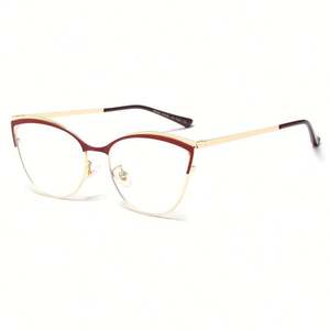 Gafas de Protección Ocular con Bloqueo de Luz Azul, Metálicas, Fotocromáticas, Estilo Ojo de Gato, para Mujer, Moda 2025 - Product Image 6