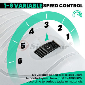 Meilleure qualité 6 vitesses réglable 21mm DA voiture <span class=keywords><strong>polisseuse</strong></span> <span class=keywords><strong>orbitale</strong></span> voiture électrique <span class=keywords><strong>polisseuse</strong></span> double Action <span class=keywords><strong>polisseuse</strong></span> - Product Image 4