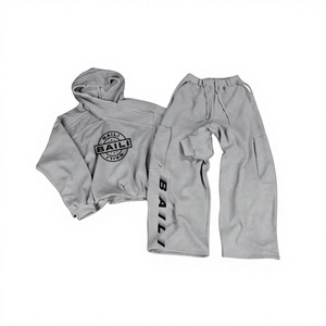 Sudadera con Capucha Deportiva Extra Grande para Hombre con Logotipo Impreso, Forro Polar de Algodón, Cierre Completo con Cremallera, Bolsillo Tipo Canguro - Product Image 1