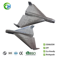 Circfoam OEM ODM Hand Throwing EPP Foam Mini Aircraft Body Part Delta Wing Airplane Model RC Plane Parts Custom Color Custom
