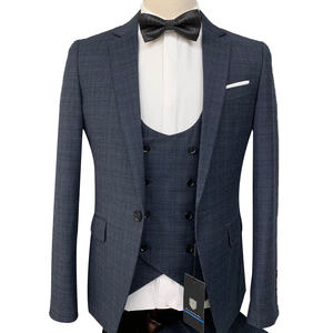 Completo da <span class=keywords><strong>uomo</strong></span> slim casual per il commercio estero transfrontaliero, giacca da <span class=keywords><strong>uomo</strong></span>, costume da performance maschile - Product Image 2