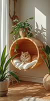 Mur en bois chat lit chat mur hamac chat mur meubles