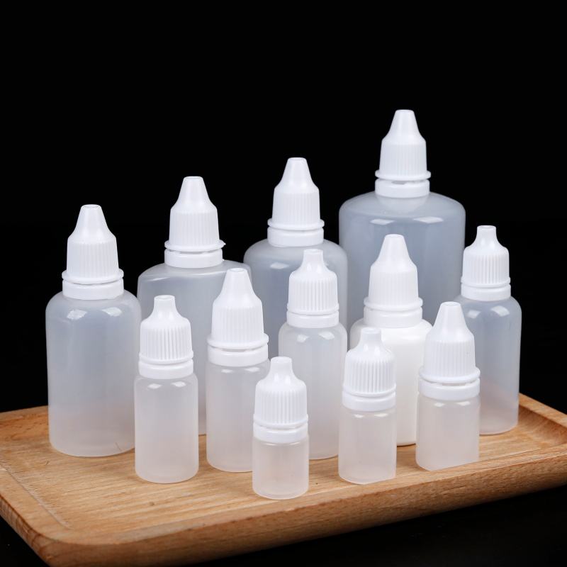 Cap Printing Sample Eco Friendly Screen Printing Plastic HDPE Liquid Packaging Eye Drops ...