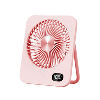 2026 Neue Modische Sommer Faltbare Handventilatoren Leiser Wandventilator Tragbarer USB-Elektro-Tischventilator mit Fünf Geschwindigkeiten und Hoher Leistung