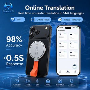<span class=keywords><strong>Traduttore</strong></span> Intelligente <span class=keywords><strong>Portatile</strong></span> X9 <span class=keywords><strong>Mini</strong></span> con Display TFT, Ricarica Magnetica, 146 Lingue, Traduzione Vocale e Fotografica, Offline/Online, Registrazione Testo - Product Image 2