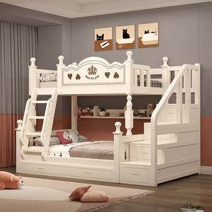 Yifeijia Design moderno Multi-funzionale per bambini utilizzare due dimensioni per bambini letti a castello in legno con scale e libreria - Product Image 2