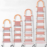 Escalier pliant en aluminium, échelle domestique, usage domestique, échelle mobile