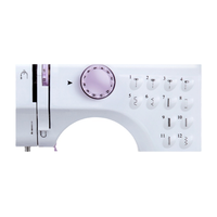 Machine à coudre mini 12 points multifonctionnelle domestique à double fil et vitesse réglable, bras libre, pour artisanat et réparation - Vente en gros