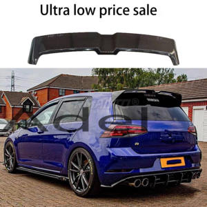 Aileron de toit style Oettinger pour Volkswagen Golf MK7 7.5 TSi TDi GTI R GTD GTE, en plastique ABS, aileron arrière pour Golf 7 2013-2020 - Product Image 1