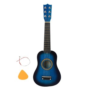 21 pollici per bambini giocattolo acustico chitarra in legno colore accessorio per strumento musicale - Product Image 1