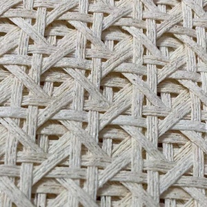 Open geweven katoenen webbingrol, 100% handgeweven net, handgemaakt katoenen gaas, rotan riet webbing, meubelmaterialen - Product Image 3