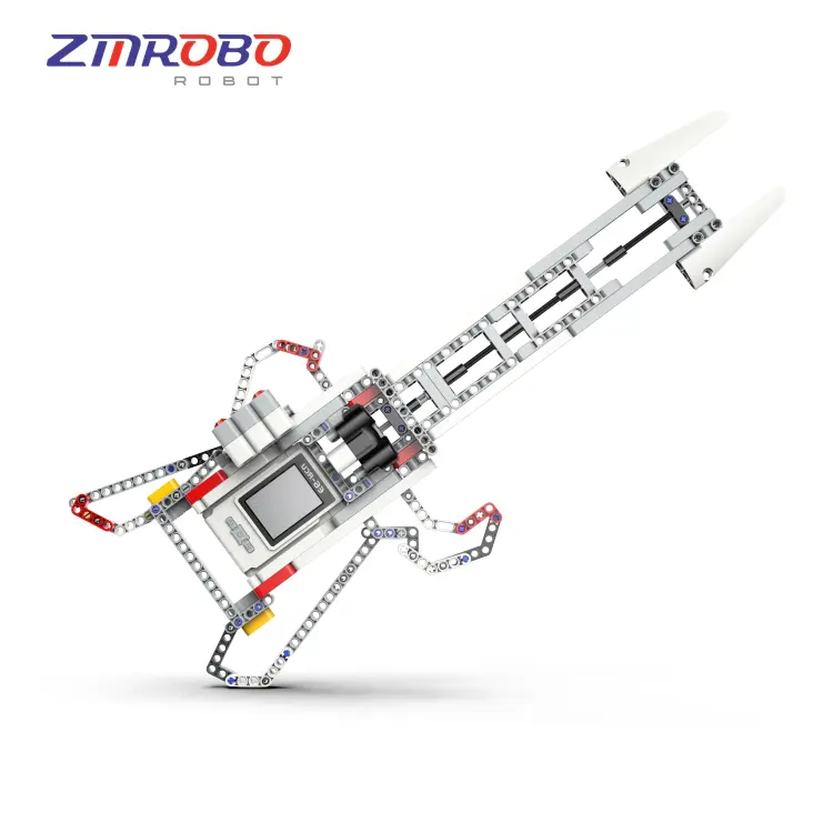 ZMROBO DIY educational science 619Pcs/Set High-Tech Robotics Construction Smart Programmable Robot For Student Have course Learn