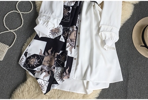 Semplice camicia di media lunghezza abiti Casual abbigliamento <span class=keywords><strong>donna</strong></span> autunno 2022 <span class=keywords><strong>donna</strong></span> <span class=keywords><strong>vestiti</strong></span> <span class=keywords><strong>taglie</strong></span> <span class=keywords><strong>forti</strong></span> abito formale per le donne - Product Image 6