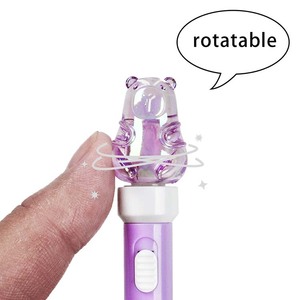 Stylo <span class=keywords><strong>LED</strong></span> sportif O&Q ODM/OEM, encre bleue/noire 0,7 mm, design Capybara mignon, logo personnalisé, plastique imprimé laminé - Product Image 5