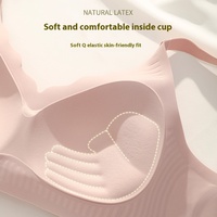 Soutien-gorge sans couture d'été de haute qualité pour femmes soutien-gorge à coupe fixe une pièce bretelles réglables soutien-gorge de gelée spécial respirant pour tous les jours