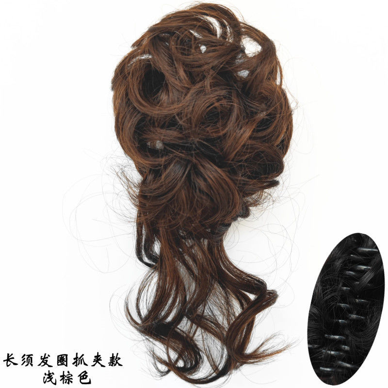 Attache cheveux longs style pince à griffes [marron clair]