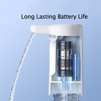 USB Rechargeable 5 Gallon (Sekitar) Pompa Dispenser Air Portabel 15,7 Liter untuk Penggunaan Luar Ruangan dan Mobil Tipe Dingin
