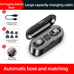 <span class=keywords><strong>ราคา</strong></span>โรงงาน F9Tws หูฟังไร้สาย Power Bank จอแส<span class=keywords><strong>ด</strong></span>งผล LCD F9หูฟังหูฟังไร้สาย - Product Image 2