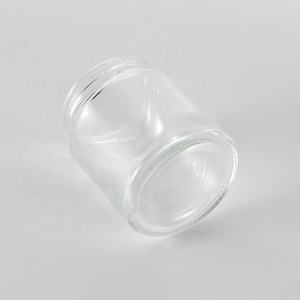 Barattolo in <span class=keywords><strong>Vetro</strong></span> Trasparente da 240 <span class=keywords><strong>ml</strong></span> (8 oz) con Protezione UV per la Produzione di Candele - Finitura del Collo 70/400 - Product Image 2