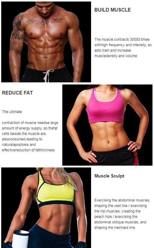 High Intensity 150Hz Ems Fat Burning Machine Sgs Approved