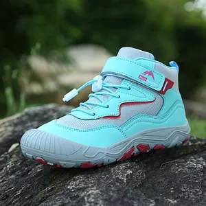 Botas de senderismo para niños, zapatos para niñas pequeñas, anticolisión, antideslizantes, atléticos, para exteriores - Product Image 6