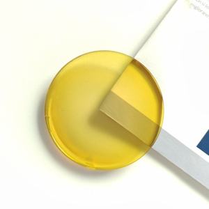 1.56 notte vedendo lente di guida gialla lente ottica a colori visione singola per la guida - Product Image 4