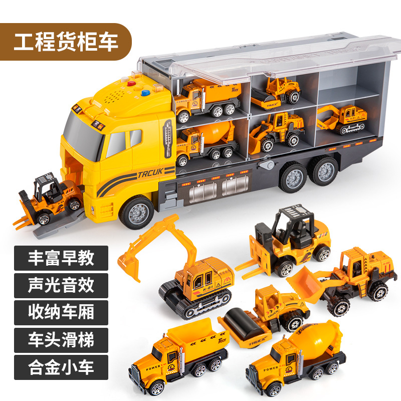 Camion portacontainer per ingegneria
