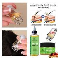 Nouvel Arrivage Huile de Batana pour Cheveux, Traitement Anti-Chute Réparateur Cheveux Abîmés, Soin au Beurre de Batana avec Coffret Cadeau