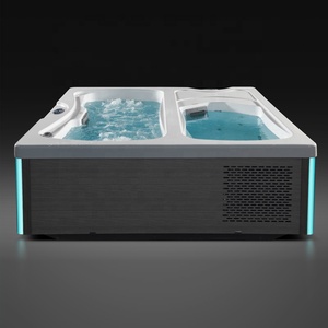Baignoire de massage extérieure pour bain froid avec système de filtration Ozene pour la récupération, la cryothérapie et l'utilisation à domicile comme spa - Product Image 2