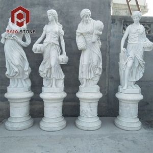Style occidental Sculptures En Pierre Belle <span class=keywords><strong>Ange</strong></span> Figure Sculptures En Marbre Statue - Product Image 3