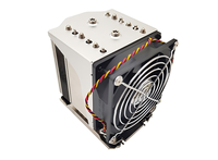 FEZCOOL LGA4189-M96 Radiator Server Pendingin Udara CPU Pembuangan Panas 6 Pipa Pendingin 4U Motherboard Intel TDP 280W
