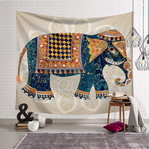 Mandala indiano bohémien colorato <span class=keywords><strong>elefante</strong></span> Mandala arazzo - Product Image 3