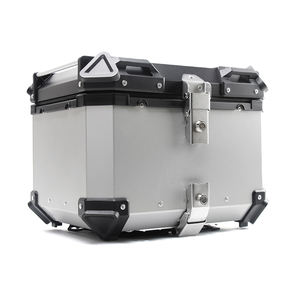 Topcase en alliage pour <span class=keywords><strong>moto</strong></span> électrique, coffre de rangement en <span class=keywords><strong>aluminium</strong></span> pour casque de <span class=keywords><strong>moto</strong></span> - Product Image 2