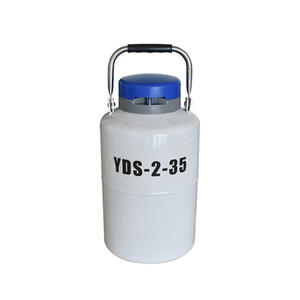 液体窒素デュワー 2リットル 冷凍保存タンク アルミニウム合金製 牛精液農場向け - Product Image 4