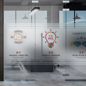 मुद्रण विज्ञापन uv संरक्षण वाटरप्रूफ सजावटी गोपनीयता खिड़की कांच फिल्म स्टिकर कस्टम पारदर्शी फ्रॉस्टेड फिल्म - Product Image 6