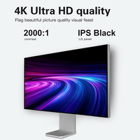 Nuevo Monitor de Computadora LCD de 27 Pulgadas 16:9 de 10 Bits con Frecuencia de Actualización de 75 Hz, Monitor de PC de Escritorio Negro
