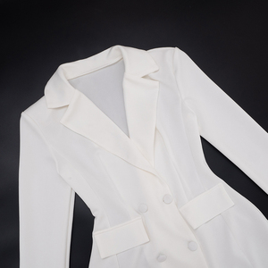 Viviblook D25DS420 Nouvelle Robe Décontractée Unie Coupe Slim à Manches Longues et Motif Fleur pour Femme - Product Image 6