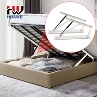 Mécanisme de levage de lit HUAWEI blanc, ressort à gaz 650 mm, kit de quincaillerie de levage pour lits de rangement du marché russe