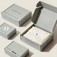 Boîtes d'expédition en carton personnalisées imprimées avec des boîtes d'expédition écologiques pour vêtements, chaussures, cadeaux, artisanat, emballages