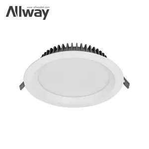 ALLWAY New Design Latest Model Antiglare Downlight Frame Recessed Hotel Down Lamp Fixture Lighting