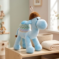 Peluche de chameau de dessin animé, jouet en peluche doux pour enfants, cadeau et décoration de la maison