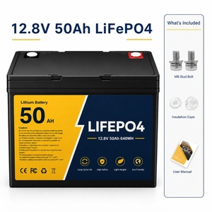 Batterie LiFePO4 12,8 V 50 Ah à décharge profonde pour camping-car, caravane, motorhome, stockage d'énergie solaire hors réseau - Product Image 3