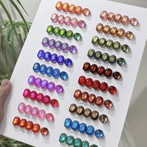 ZRKGEL - Juego de Esmalte de Uñas en Gel de 60 Colores, Efecto Ojo de Gato, Magnético, Secado con Lámpara UV LED, para Salón y Distribuidores, <span class=keywords><strong>Base</strong></span> y Top Coat UV - Product Image 1